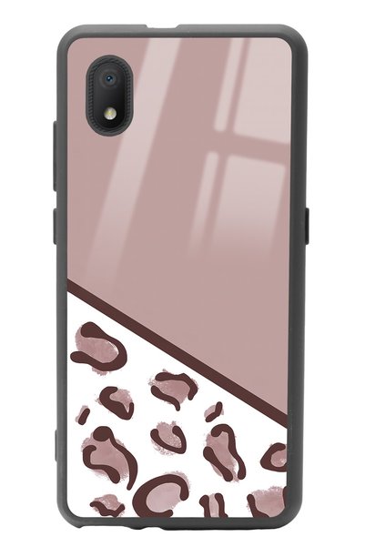 Spoyi Tcl L7 Coffee Leopard Design Glossy Phone Case