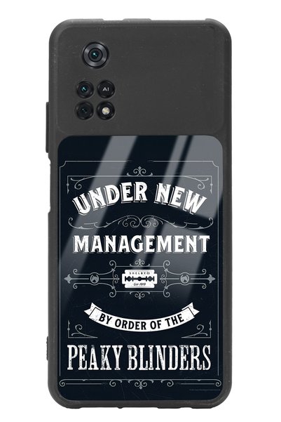 Spoyi Poco M4 Pro Peaky Blinders Glossy Phone Case with Management Design