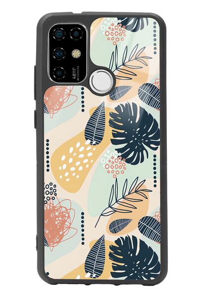Spoyi Casper F20 Retro Leaf Design Glossy Phone Case