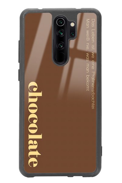 Spoyi حافظة هاتف لامعة بتصميم الشوكولاتة لهاتف Xiaomi Redmi Note 8 Pro