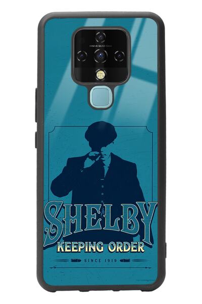 Spoyi Tecno Camon 16 Peaky Blinders Shelby Design Glossy Phone Case