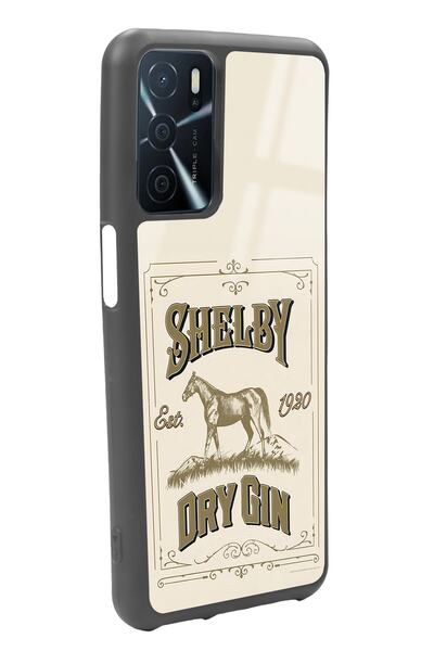 Spoyi Oppo A-16 Peaky Blinders Shelby Dry Gin Design Glossy Phone Case