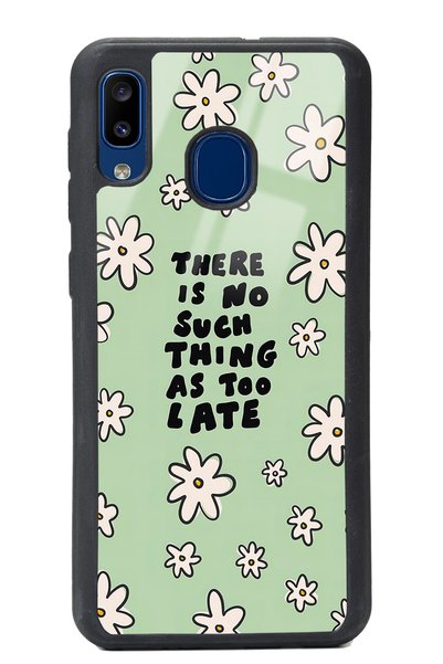 Spoyi Samsung A30 Glossy Phone Case with Daisy Thing Design