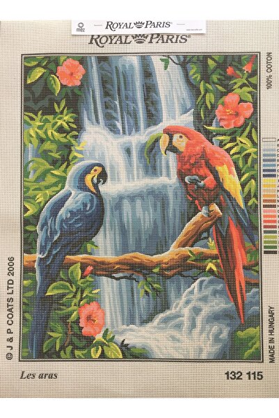 Royal paris 47.5*37 Cm Baskılı Işlenmemiş Goblen Pano Etamin 132115