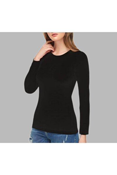 GNSGİYİM Довгорукавна віскозна бади з лікра