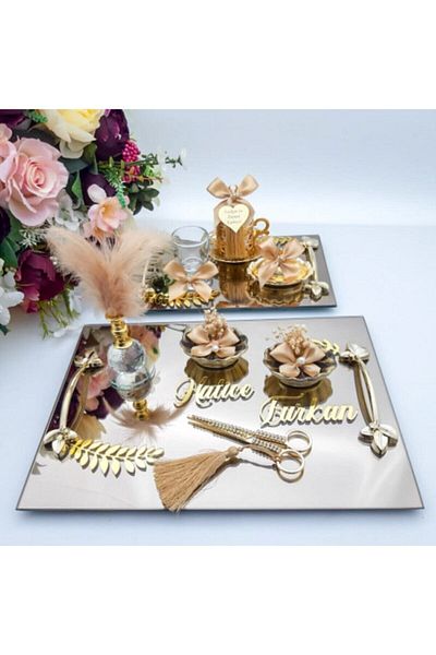 Helvacıoğlu Engagement Tray Set