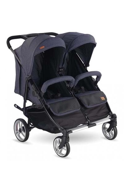 BabyHope Bh-3077 Cıty-twın Ikiz Puset (siyah)