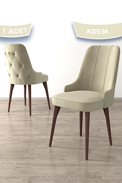 Canisa Concept Enoa Serisi, Ceviz Gürgen Ayaklı Sandalye, 1.sınıf Babyface Ku...