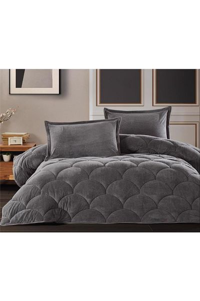 Clasy Wellfsoft Single Duvet Fluffy Anthracite