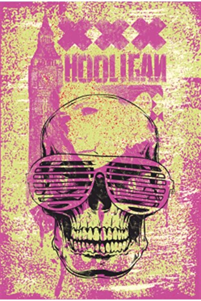 Hayat Poster Retro drveni poster na temu huligana