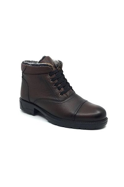 Dacfy 13371 Ανδρικές μπότες από γνήσιο δέρμα Winter Shearling