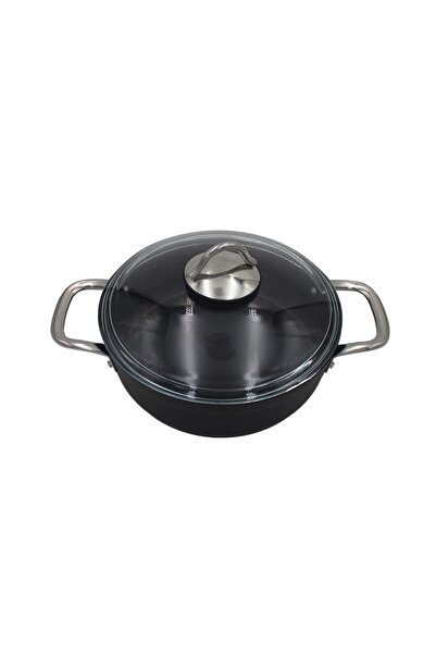 BAYSEM Bonera Pro-1041 Pro Plus Granit Basık Tencere 24cm-51