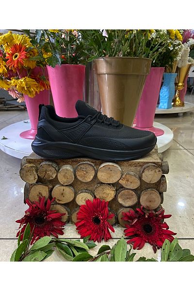 M.P. Mp 2658 Waterproof Men's Black Elastic Sneaker