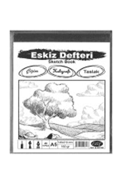 Genel Markalar Eskiz Defteri Sketch Book A5 40 Yp: 149x210 160 Gr