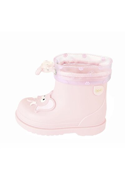 IGOR İgor Bimbi Elefante Kız Çocuk Pembe Yağmur Çizmesi