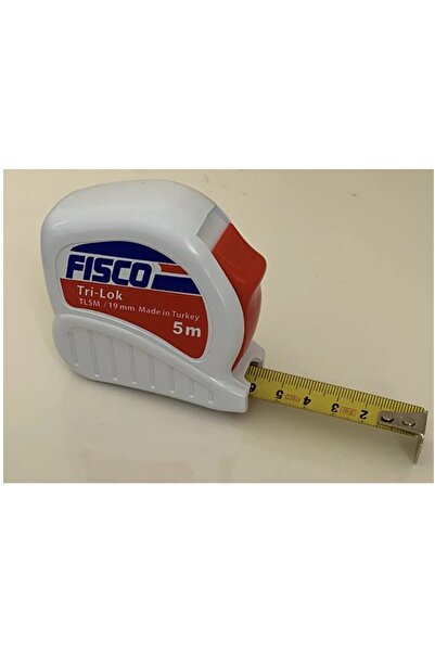 Genel Markalar Çelik Şerit Metre 5 Mt. Sarı Şeritli - Metre - 2 Yıl