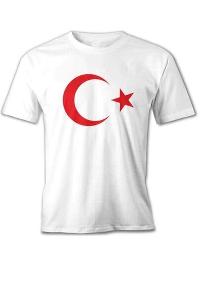 KURAFF تي شيرت أتاتورك والعلم التركي بأكمام قصيرة سوبر تي شيرت 23 أبريل 29 أك...
