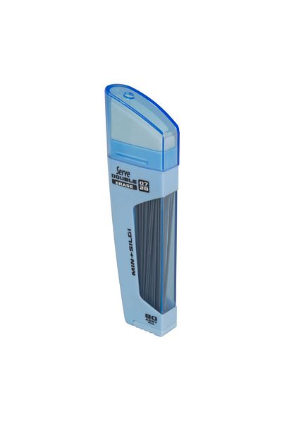 Serve Double Erase 0.7 Mm Min Eraser Sky Blue