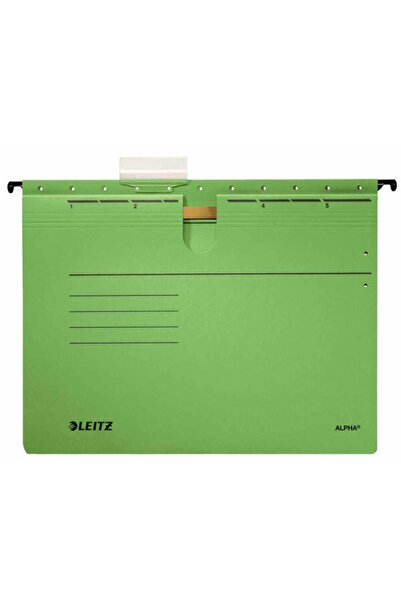Leitz Yeşil Alpha Renkli Telli Askılı Dosya 1984