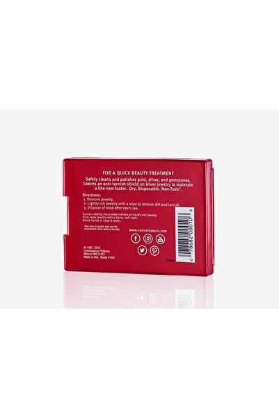 Connoisseurs Jewelry Wipes