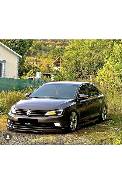 PRİMEAUTOGARAJ Vw Volkswagen Jetta Makyajlı Ön Tampon Eki Astarlı