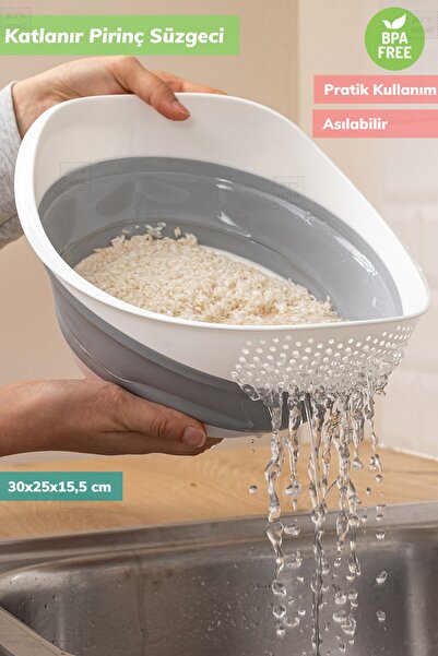 Jet's Home مصفاة الأرز القابلة للطي مصفاة الأرز القابلة للطي