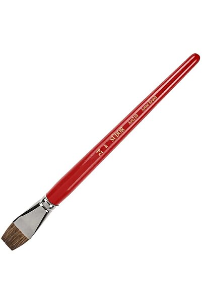Südor Yağlı Boya Fırçası Samur Kılı Düz Kesik Seri 210 No: 2