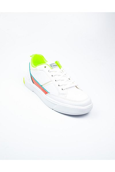 Jump 27792 Pantofi de damă alb-verde neon