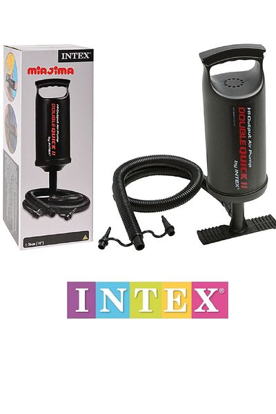 Miajima Intex Inflator Hand Pump 36 Cm Inflatable Mattress Marine Material Hand Pump