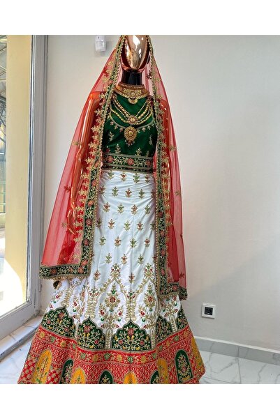 Aashiv's Collection Hint Elbisesi Kına Elbisesi