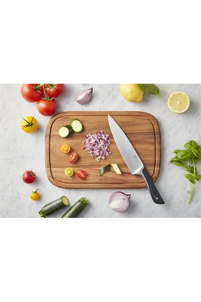 TEFAL Comfort 20 Cm Şef Bıçağı, Siyah, Paslanmaz Çelik