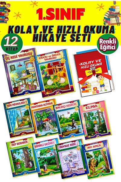 GÖNÜL YAYINCILIK 1.sınıf Okumayı Sevdiren Dizi Seti