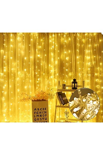 ledison Kablo Perde Led Günışığı 3x3 Fişli