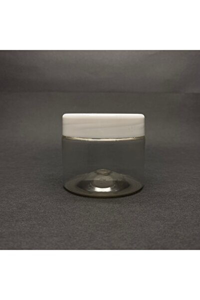 Pause Art Home 100 Cc Pet Kavanoz - Beyaz Plastik Kapaklı - 100 Ml Plastik Ka...