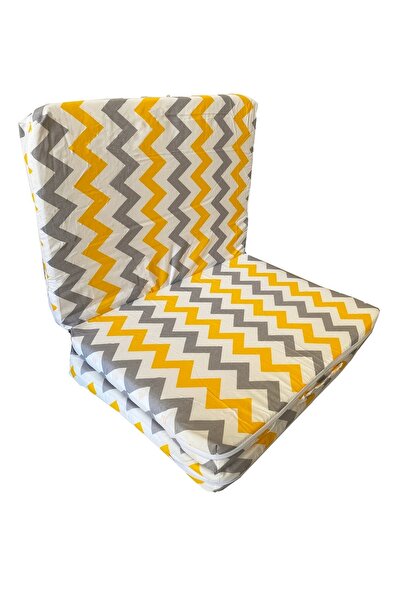 Vip Home Concept Katlanır Çocuk Yatağı Sünger Yatak Çocuk Oyun Minderi 60x120...