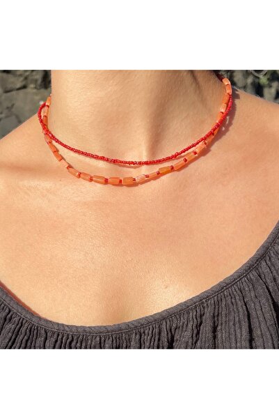 Myth Atelier Aphrodite Iv Necklace – Mercanlı Güneş Taşı Kolye