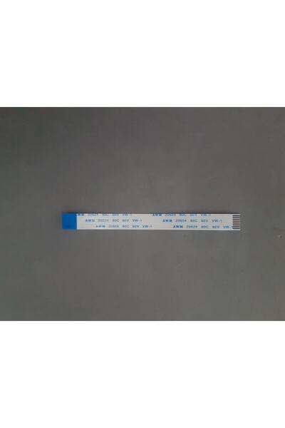 FFC 8 Pin 10cm Ters 1mm Adımlı Esnek Flex Kablo Awm 20624 80c 60v Şerit Fleks