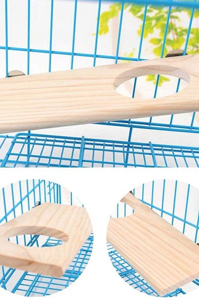 Alyones Wooden Stand Platform Parrot Budgie Parrot Parrot Conure Hamster Mouse Chinchilla