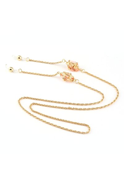 BVER سلسلة نظارة مطلية بحجر اللبلاب موديل اللبلاب 003