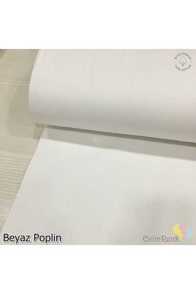 Renk Tekstil Απλό λευκό ύφασμα ποπλίνα