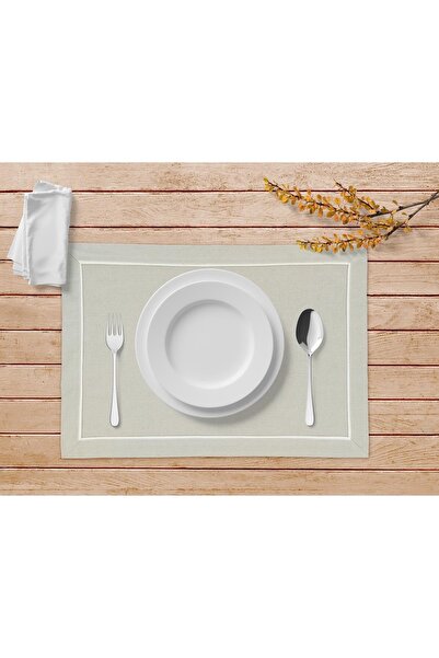 ÖDEL HOME مفرش قماش بولدان للخدمة الأمريكية - مجموعة من 4 قطع