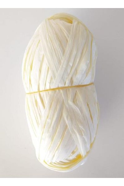 angel çanta aksesuar Special Wrap Raffia No:20 Cream