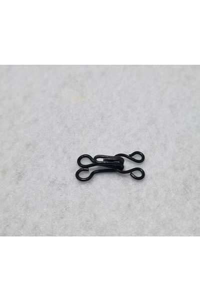 erdoğan hobi Agraf Button Clasp Button 24pcs 1.2cm Black No:0 Bra Clasp Skirt Clasp Vest Clasp Athlete Clasp