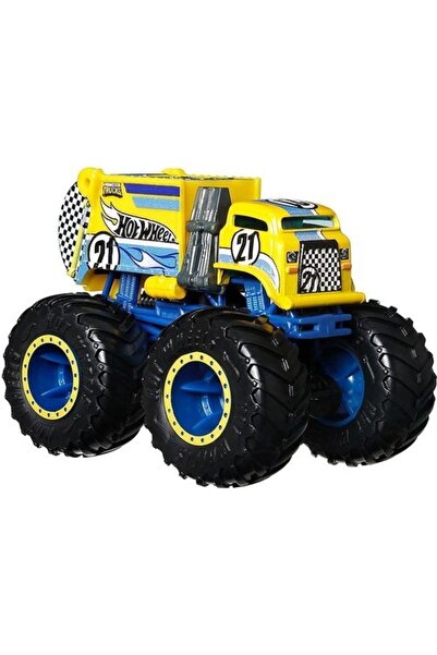 HOT WHEELS Monster Trucks 1:64 Arabalar Will Trash It All Oyuncak Çöp Arabası...