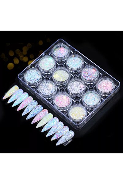 Venalisa 12'li Tırnak Süsleme Pul Sim Seti Nail Art Vnls02