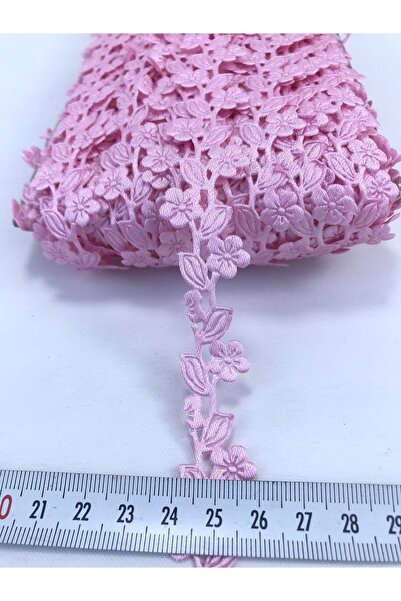 Bontex Διακοσμητική κορδέλα 5 μέτρων ροζ σατέν φύλλο για συσκευασία Στολίδι E...