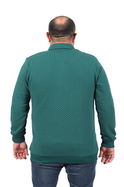 Starbattal Plus Size Polo Collar Sweat Impact Mc 22717-nefti