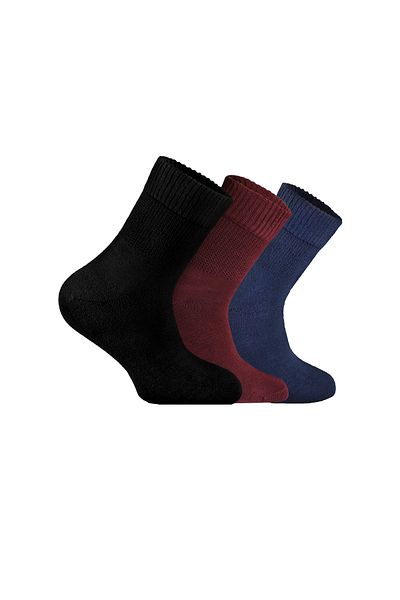 Nova Socks Мъжки чорапи за диабетици - Комплект от 3 бр., без ластик, не се притискат