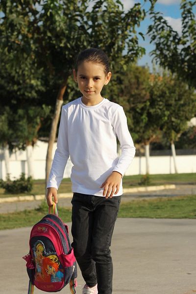Çiggo Kids Παιδικό μπλουζάκι Unisex Crew Neck Basic μακρυμάνικο