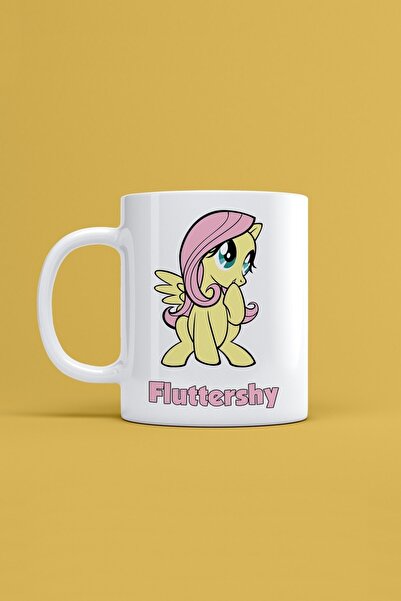 Morinna Pony Fluttershy Tasarımlı Kupa Bardak Mr-04